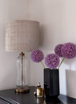 Heathfield & Co Mea Mid Century Inspired Glass Table Lamp - Decolight Ltd 