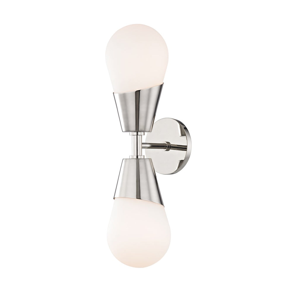 Mitzi Lighting Cora Polished Nickel Wall Light