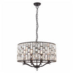 Decolight Ella Large Crystalline Bronze Ceiling Chandelier - Decolight Ltd 