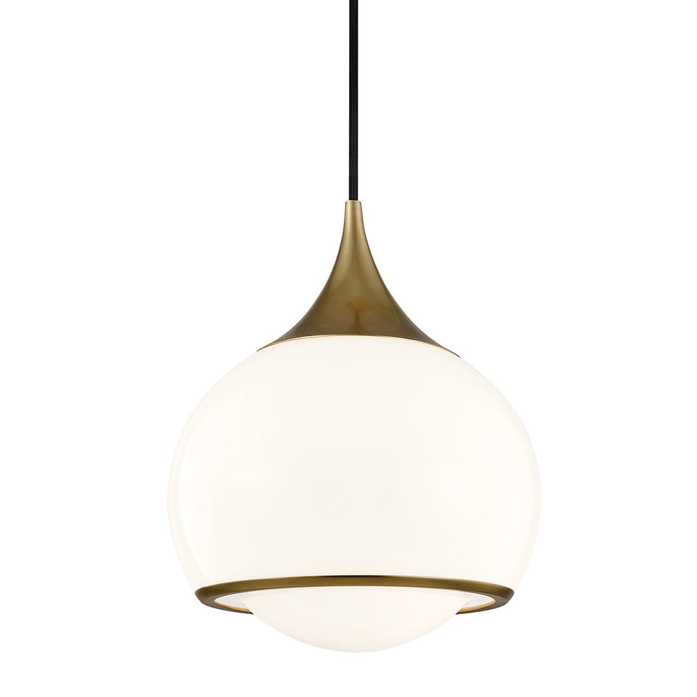Mitzi Lighting Reese Ages Brass Pendant Ceiling Light
