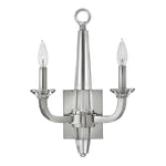 Quintiesse Ascher Double  Wall Light Polished Nickel