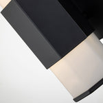 Quintiesse Facet Mid Century Wall Light  Matte Black - Decolight Ltd 