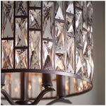 Decolight Ella Crystalline Ceiling Pendant Light Bronze - Decolight Ltd 