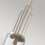 Quintiesse Kimrose 1 Light Mini Pendant  Polished Nickel - Decolight Ltd 