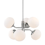 Mitzi Lighting Estee Globe 6 lt Polished Nickel - Decolight Ltd 