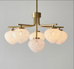 Decolight Milo Ceiling 6 Arm Ceiling Light Satin Brass - Decolight Ltd 