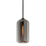 Troy Lighting Large District Satin Black Ceiling Light - Decolight Ltd 