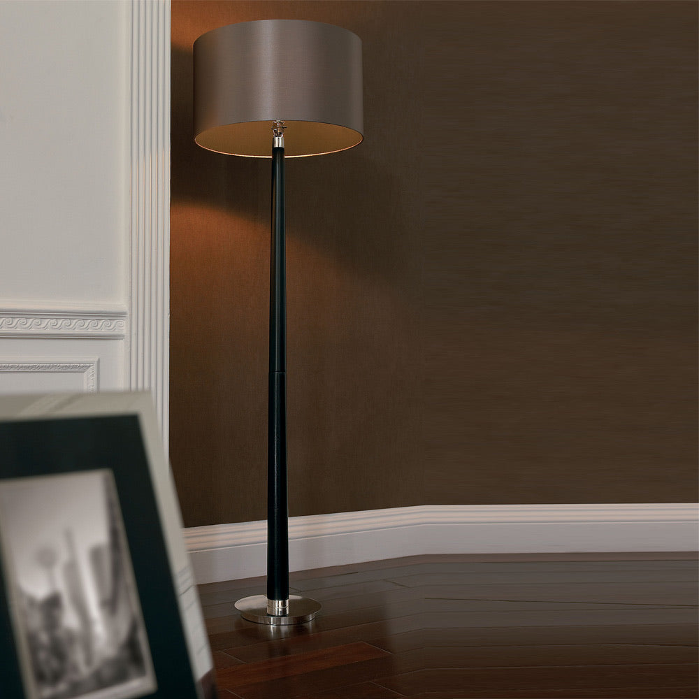 Decolight Cordova Mid Century Walnut Floor Lamp - Decolight Ltd 