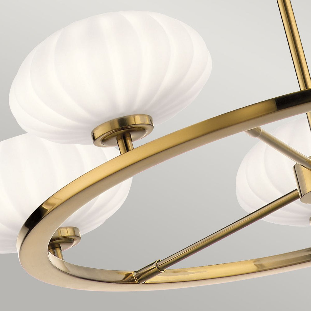 Quintiesse Pim Bathroom Ceiling Light -Gold - Decolight Ltd 