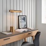 Decolight Lancelot Antique Brass Desk Lamp - Decolight Ltd 