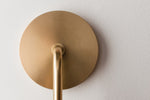 Mitzi Lighting Ava Aged Brass Wall Light - Decolight Ltd 