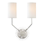 Hudson Valley Borland Sunbrust Polished Nickel Wall Light