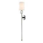 Hudson Valley Rockland Polished Nickel Wall Light Large