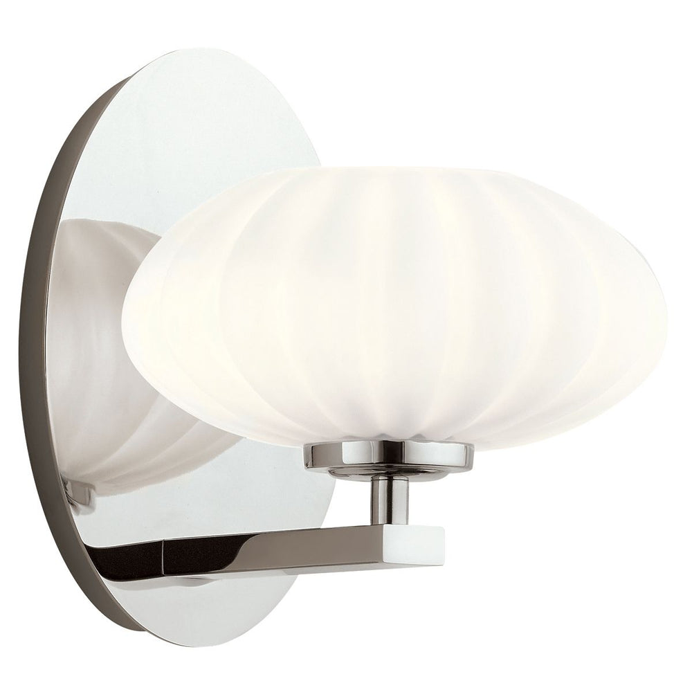 Quintiesse Pim 1 Light Wall Light  Polished Chrome