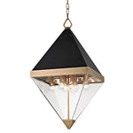 Hudson Valley Coltrane Large Aged Brass Ceiling Pendant - Decolight Ltd 
