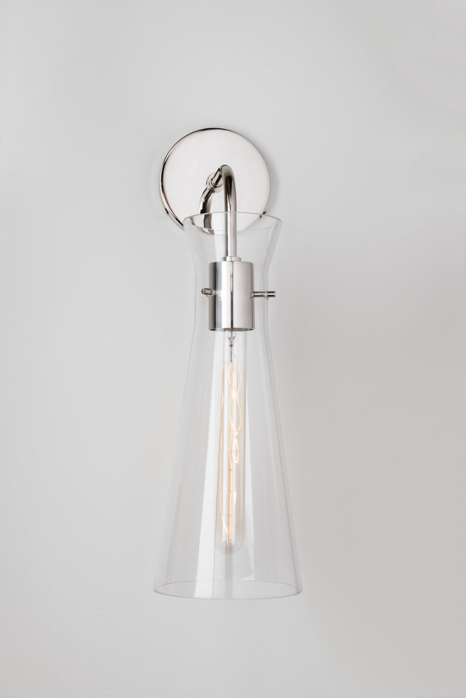 Mitzi Lighting Anya Polished Nickel Wall Light