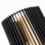 Quintiesse Linara 1 Light Wall Light  Black & Natural Brass - Decolight Ltd 