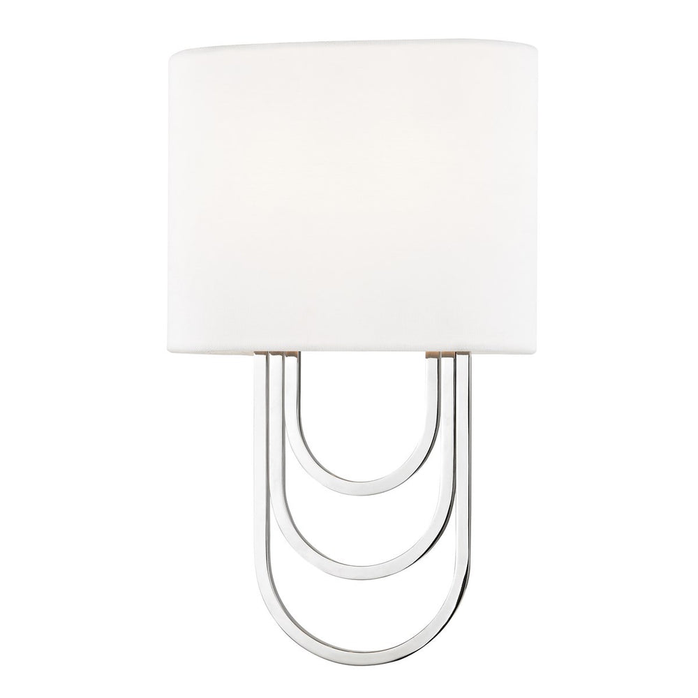 Mitzi Lighting Farah Wall Light Polished Nickel