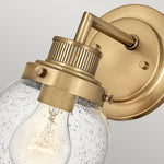 Quintiesse Poppy Bathroom Wall Light Heritage Brass - Decolight Ltd 