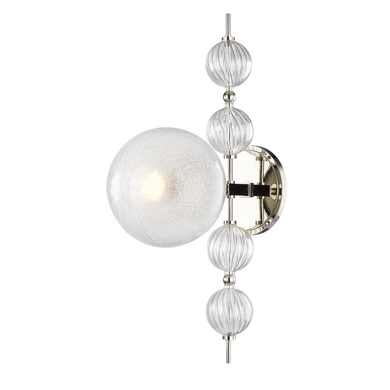 Hudson Valley Calypso Polished Nickel Wall Light