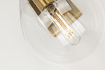 Hudson Valley Ivy Aged Brass Small Ceiling Pendant - Decolight Ltd 