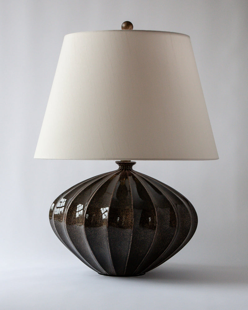 Decolight Mallory Bronze Ceramic Table Lamp