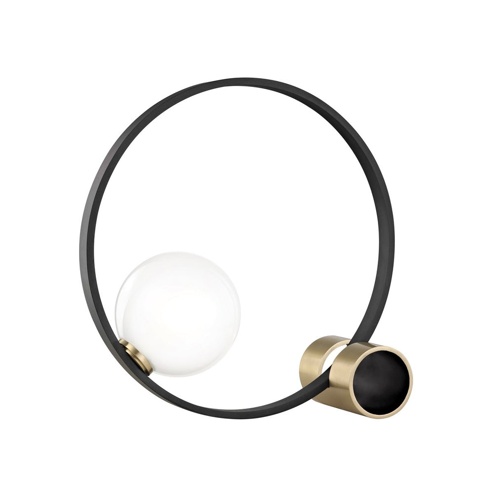 Mitzi Lighting Zena Aged Brass/Black Table Lamp
