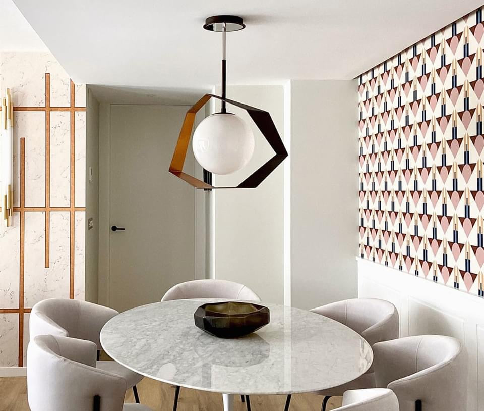 Troy Lighting Origami Bronze Oval Gold Leaf Ceiling Light - Decolight Ltd 