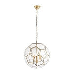 Decolight Honeycomb 3 lt Brass  Pendant light