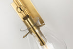 Hudson Valley Ivy Aged Brass Small Ceiling Pendant - Decolight Ltd 