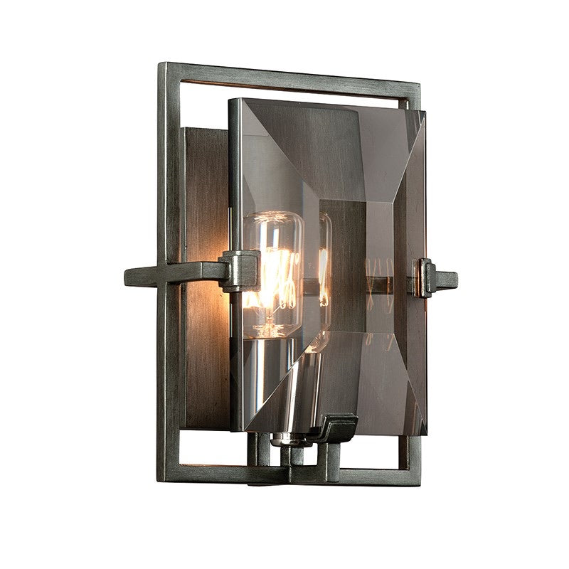 Troy Lighting Prism Graphite Wall Light - Decolight Ltd 