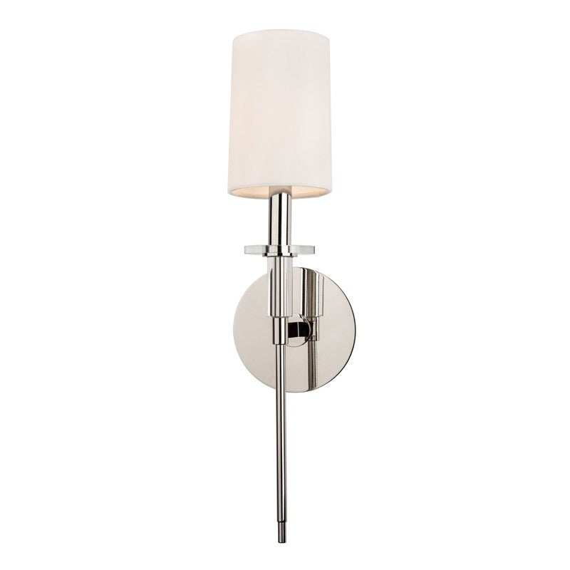 Hudson Valley Amherst Polished Nickel Wall Light - Decolight Ltd 