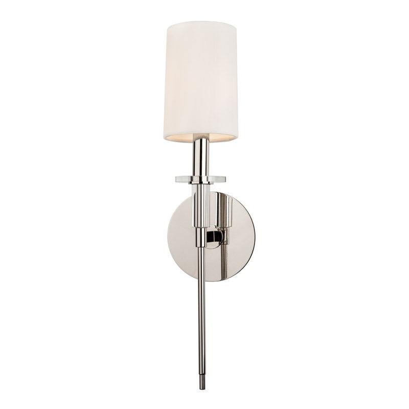 Hudson Valley Amherst Polished Nickel Wall Light
