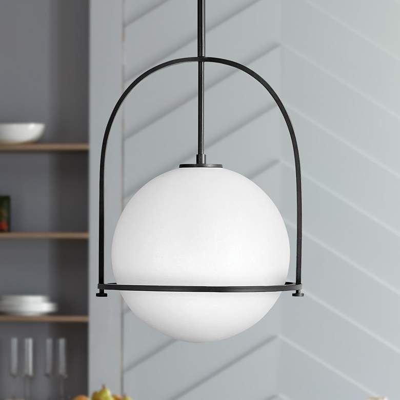 Quintiesse Somerset Ceiling Pendant Light Black Opal - Decolight Ltd 