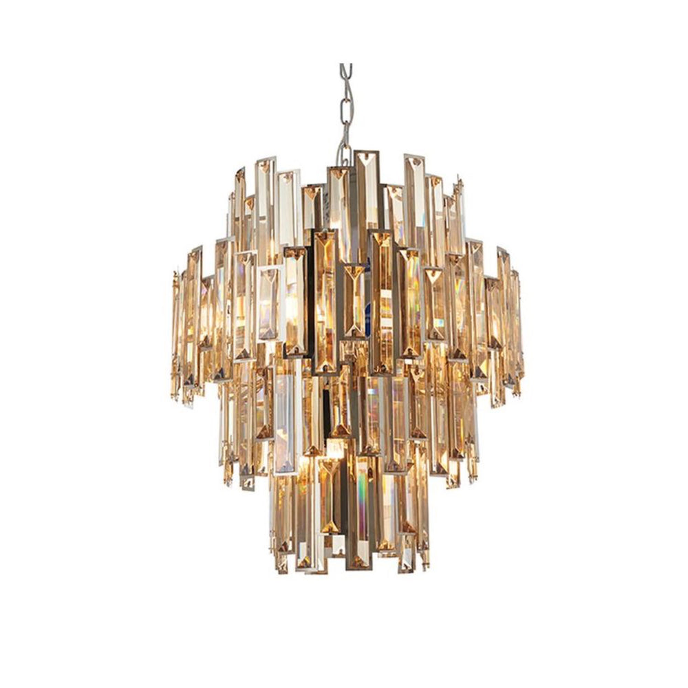 Decolight Salzburg Crystalline Medium Chandelier Ceiling Pendant