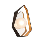 Troy Lighting Origami Bronze With Good Leaf Wall Light - Decolight Ltd 