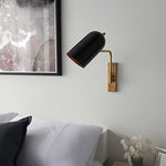 Decolight Naren Brass & Black Adjustable Wall Light - Decolight Ltd 