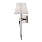Hudson Valley Ruskin Polished Nickel Wall Light - Decolight Ltd 