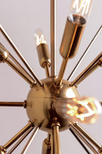 Hudson Valley Small Aged Brass Glendale Ceiling Pendant - Decolight Ltd 