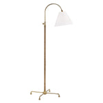 Hudson Valley Curves No.1 Polished Nickel Table Lamp - Decolight Ltd 