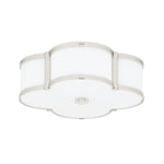 Hudson Valley Polished Nickel Chandler Flush Mount Ceiling Light