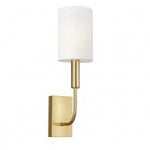 Decolight Astra Burnished Brass Single Wall