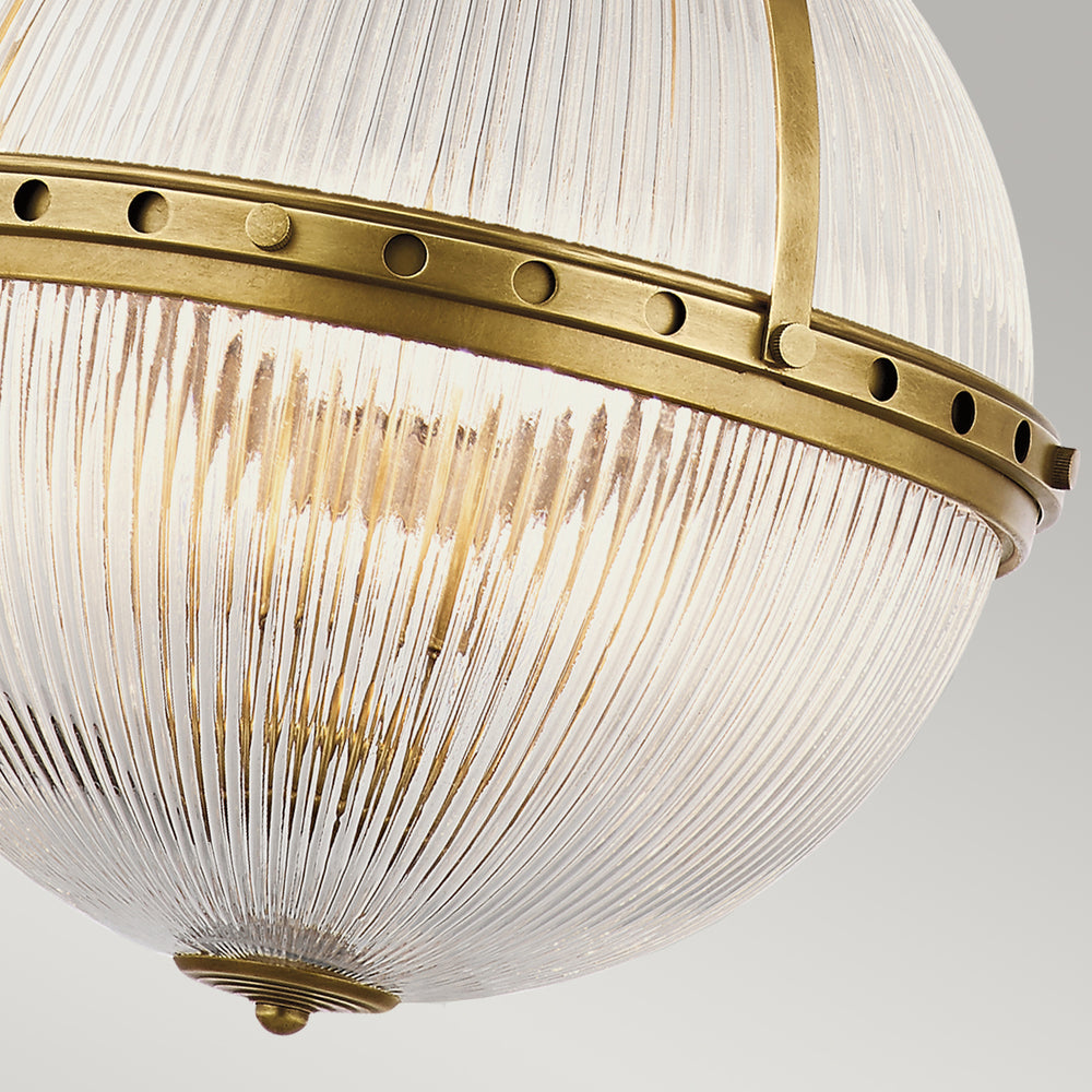 Decolight Belmont Aged Brass Ceiling Light - Decolight Ltd 