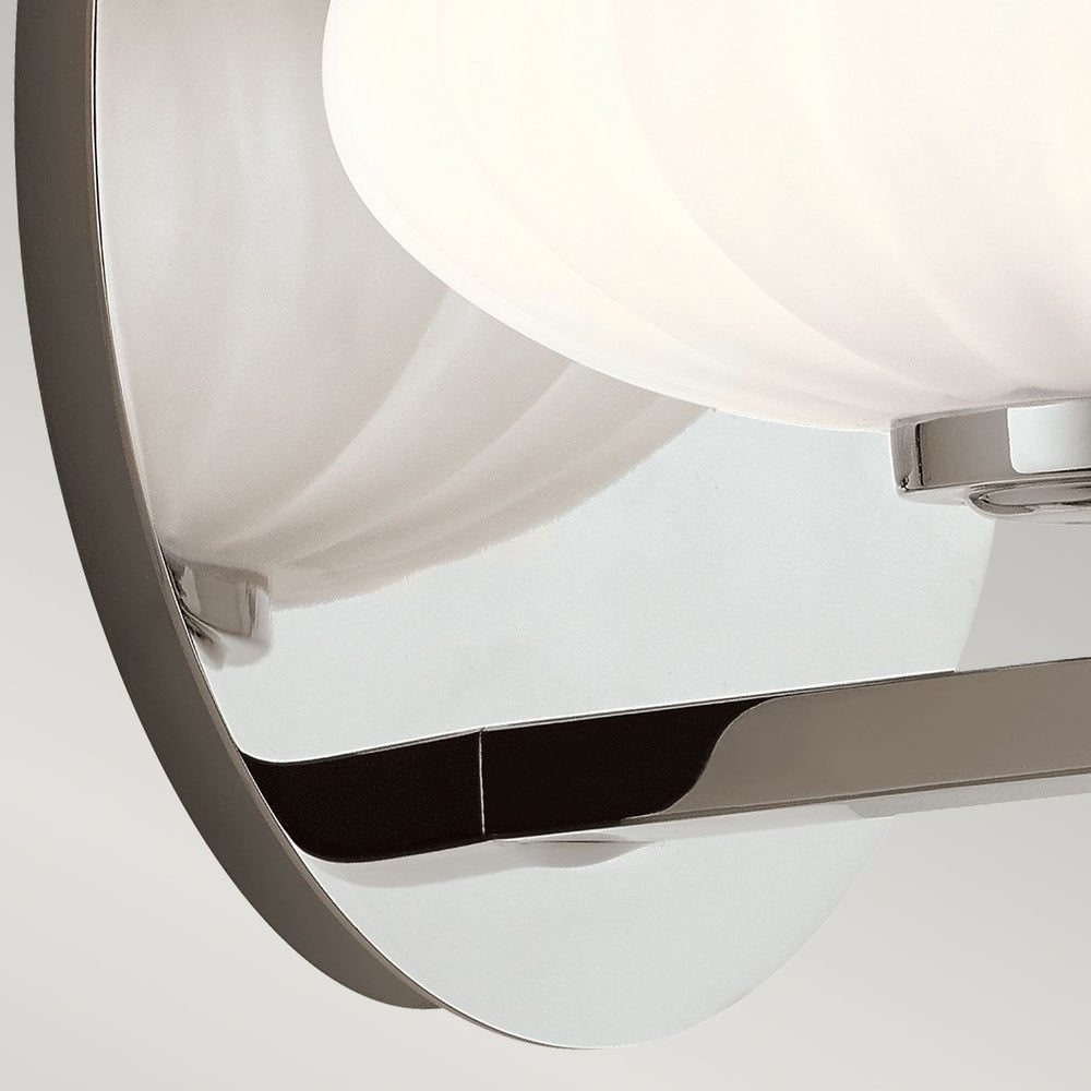 Quintiesse Pim 1 Light Wall Light  Polished Chrome - Decolight Ltd 