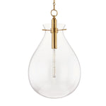 Hudson Valley Ivy Aged Brass Large Ceiling Pendant - Decolight Ltd 