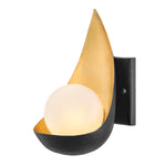 Decolight REN Mid Century Wall Light Black Gold