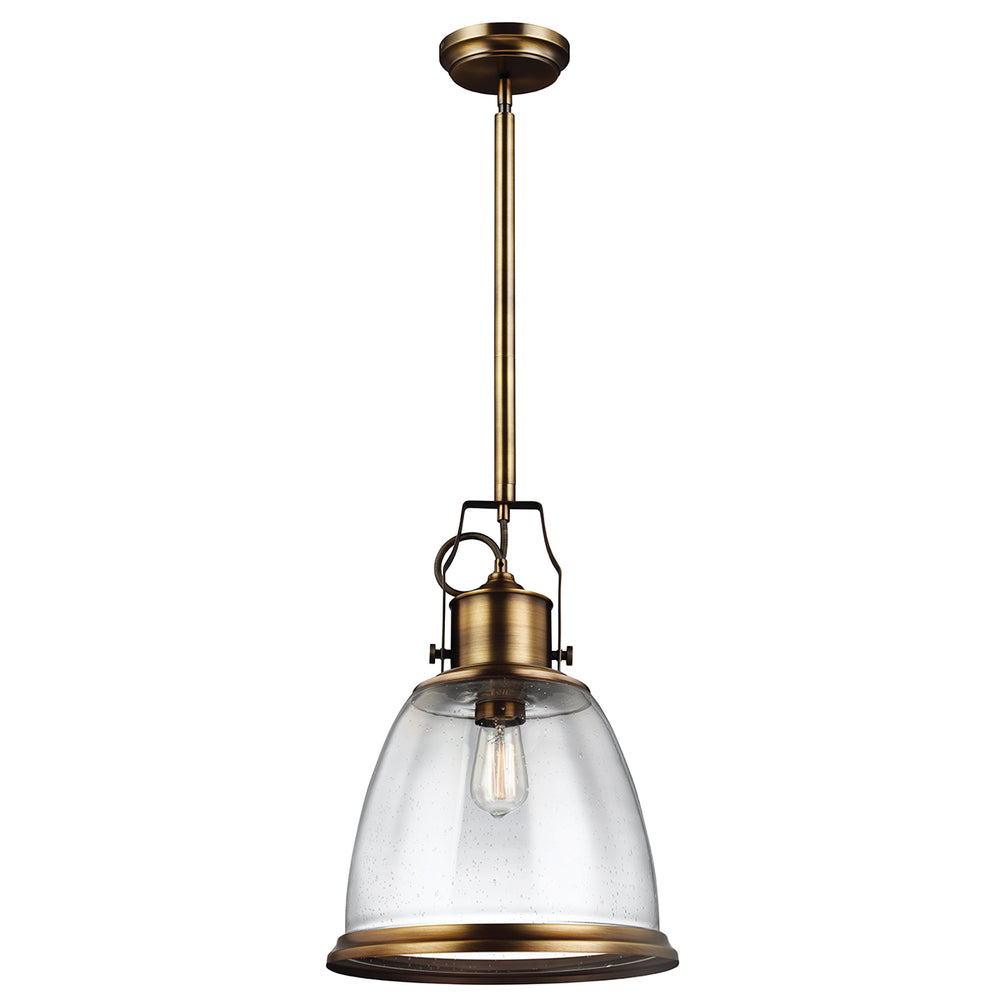 Decolight Aged Brass Island Signal Ceiling Pendant