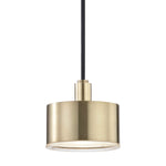 Mitzi Lighting Nora Ages Brass Pendant Ceiling Light - Decolight Ltd 