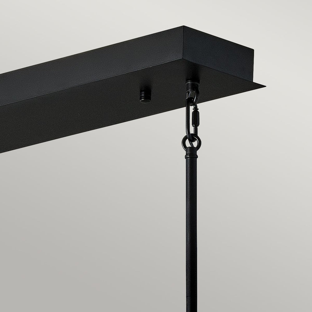 Quintiesse Styx LED Island Pendant  Black & Gilded Gold - Decolight Ltd 