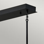 Quintiesse Styx LED Island Pendant  Black & Gilded Gold - Decolight Ltd 